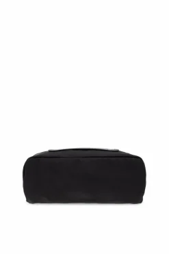 Giorgio Armani BLACK Cosmetic bag with logo patch