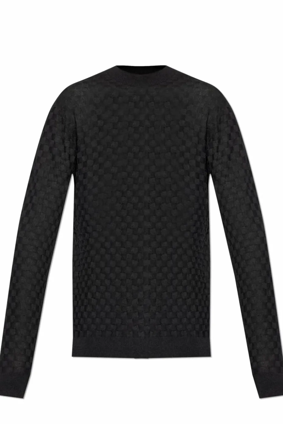 Giorgio Armani BLACK Crew neck sweater