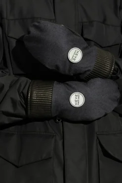 Giorgio Armani BLACK Gloves with logo