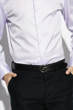 Giorgio Armani BLACK Leather belt