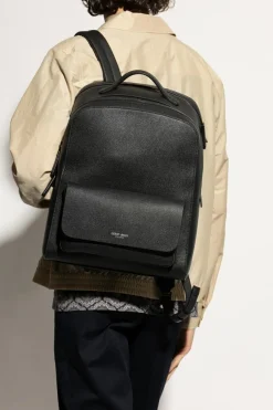 Giorgio Armani BLACK Leather backpack