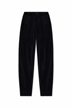 Giorgio Armani BLACK Pants made of ‘frotte’ material