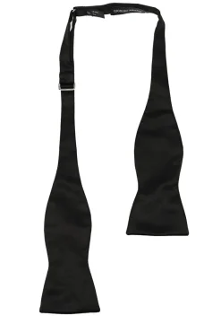 Giorgio Armani BLACK Silk bow tie