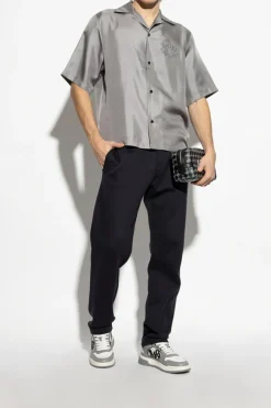 Giorgio Armani BLACK Tapered leg trousers