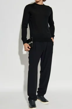 Giorgio Armani BLACK Thin wool sweater