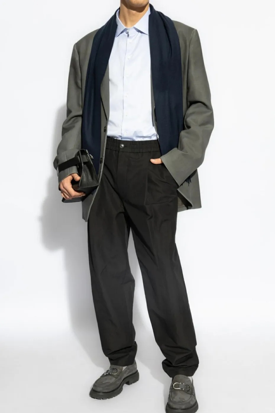 Giorgio Armani BLACK Wide-leg pants
