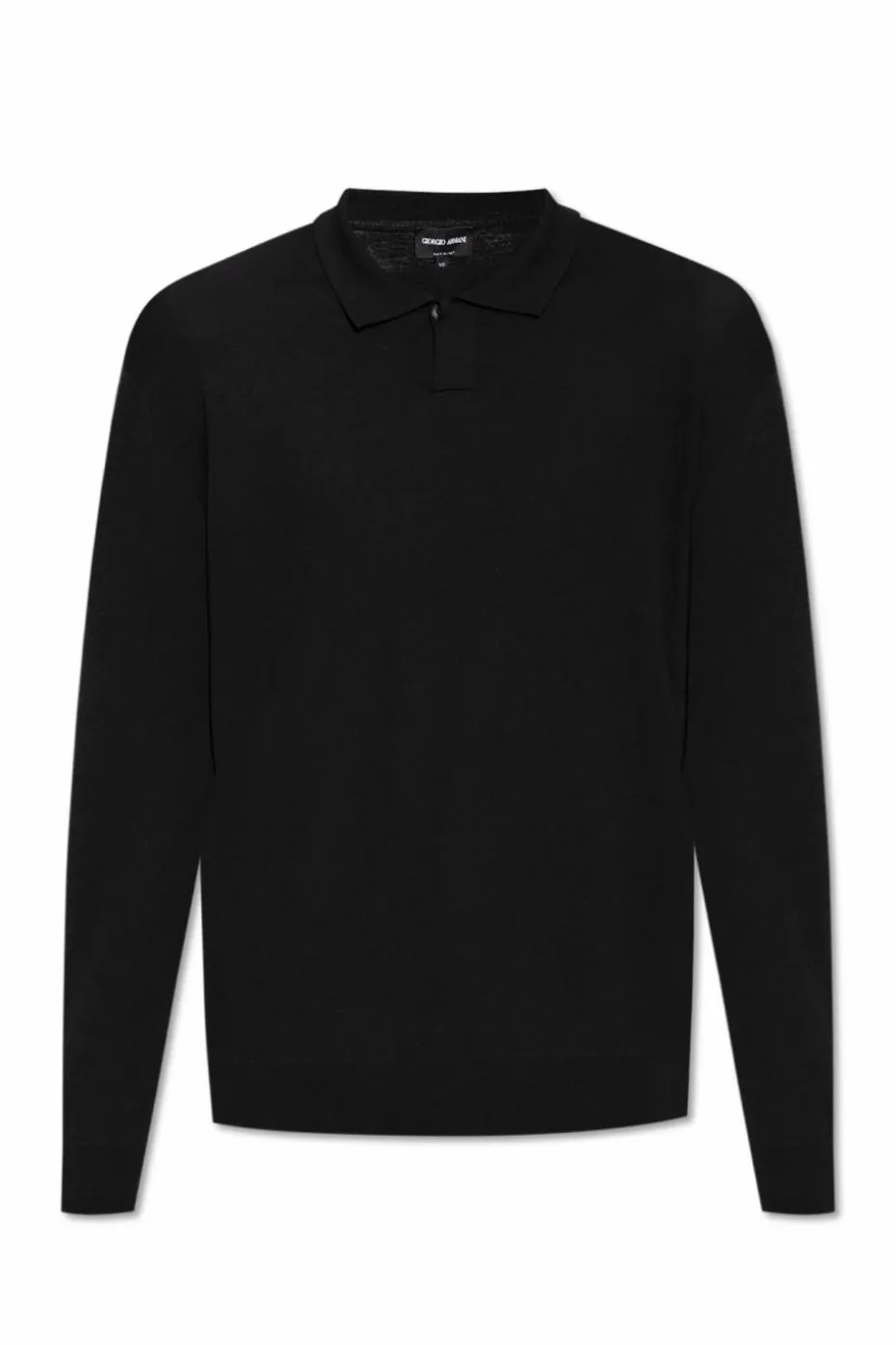 Giorgio Armani BLACK Wool Polo