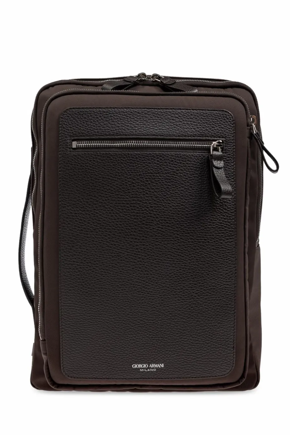 Giorgio Armani BROWN Backpack with logo