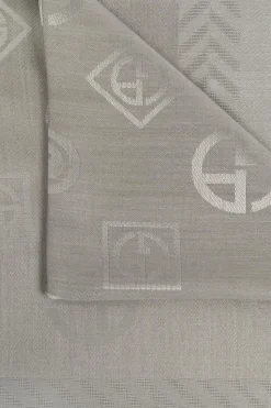 Giorgio Armani GREY Scarf with monogram