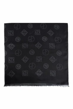 Giorgio Armani GREY Silk scarf