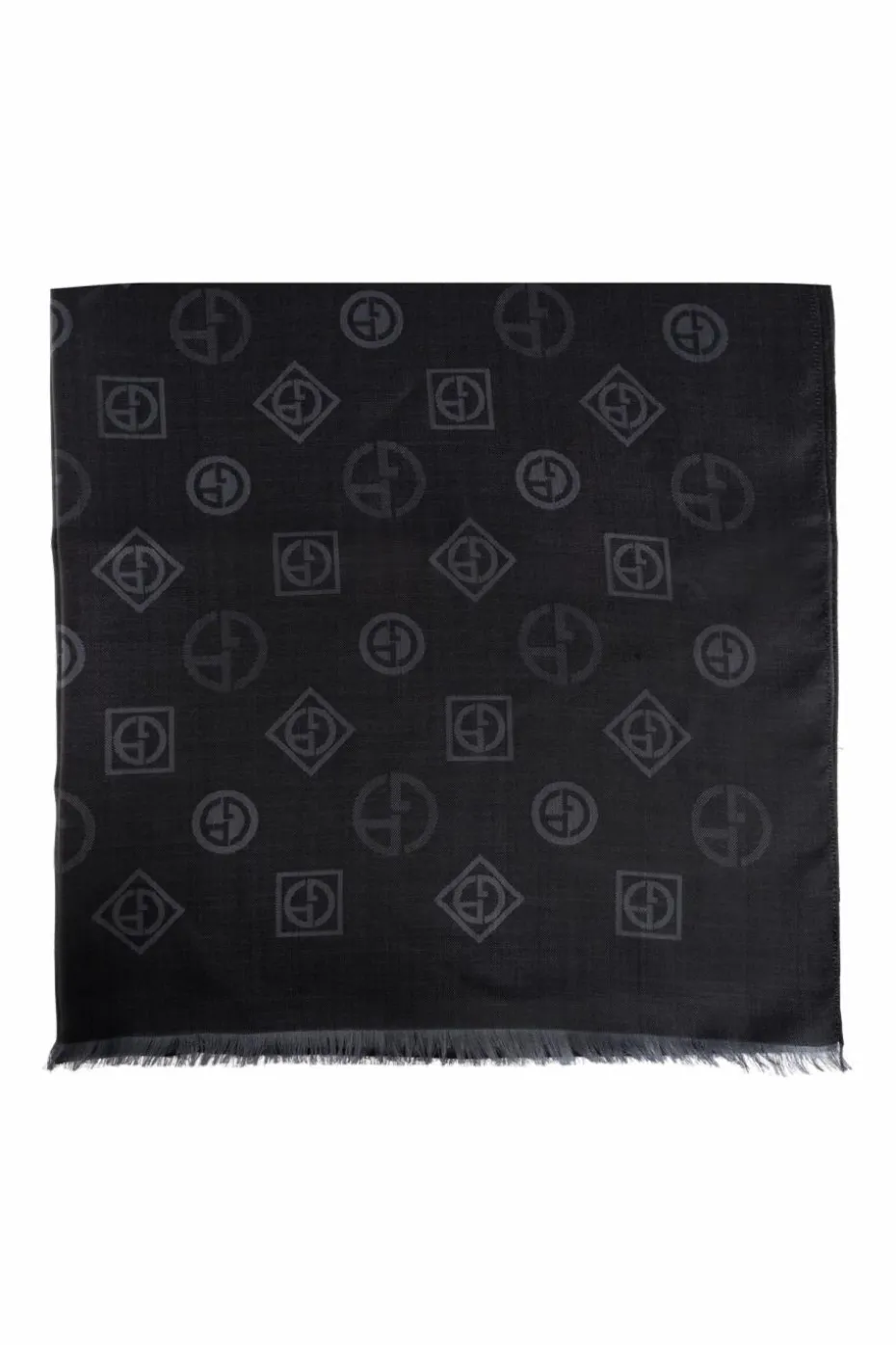 Giorgio Armani GREY Silk scarf