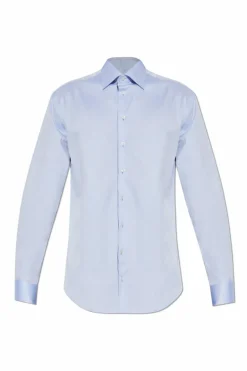 Giorgio Armani light blue Cotton shirt
