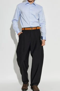 Giorgio Armani light blue Cotton shirt