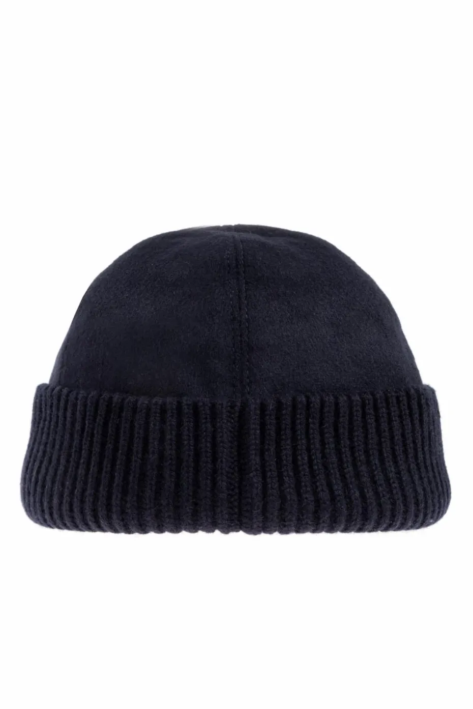 Giorgio Armani NAVY BLUE Woolen beanie