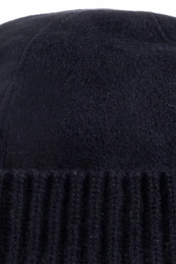 Giorgio Armani NAVY BLUE Woolen beanie