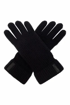 Giorgio Armani NAVY BLUE Cashmere gloves