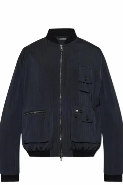 Giorgio Armani NAVY BLUE Bomber jacket