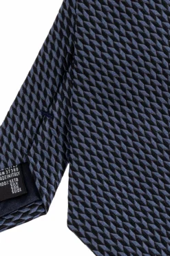 Giorgio Armani NAVY BLUE Silk tie