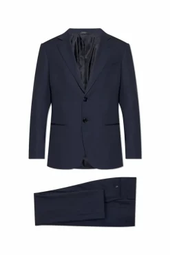 Giorgio Armani NAVY BLUE Wool Suit