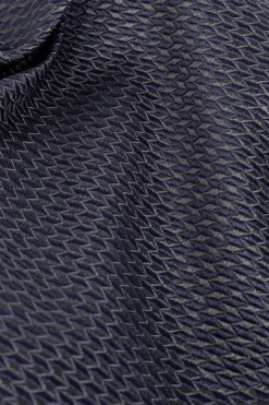 Giorgio Armani NAVY BLUE Silk pocket square