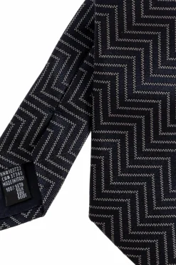 Giorgio Armani NAVY BLUE Silk tie