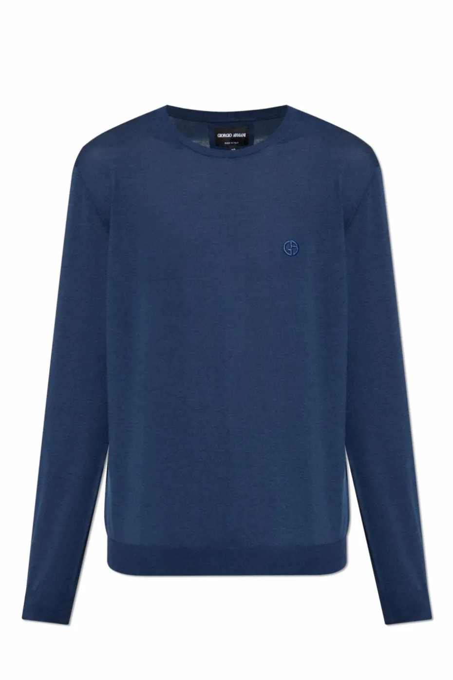 Giorgio Armani NAVY BLUE Crew neck sweater