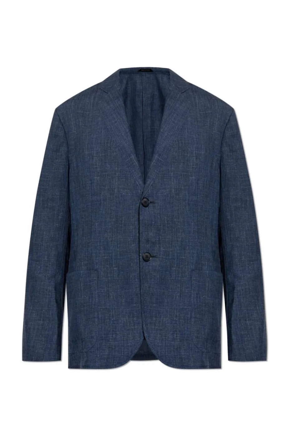 Giorgio Armani NAVY BLUE Blazer with open lapels