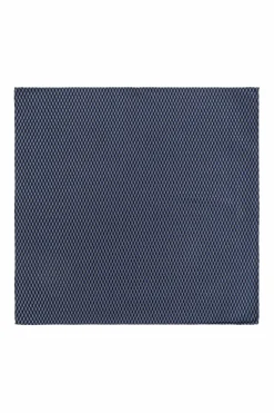 Giorgio Armani NAVY BLUE Silk pocket square