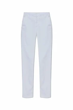 Giorgio Armani WHITE Pants with slightly tapered legs