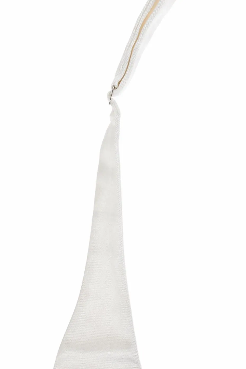 Giorgio Armani WHITE Silk self-tie bow tie