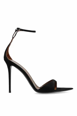 Giuseppe Zanotti BLACK Stiletto Sandals 'Kanda'