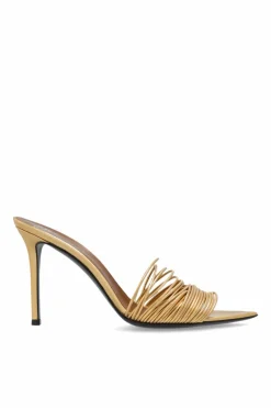Giuseppe Zanotti GOLD Heeled mules Intrigo
