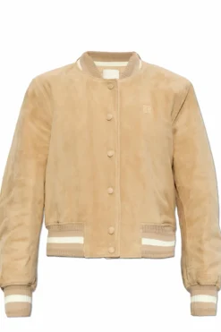 Givenchy beige Givenchy 'bomber' type jacket