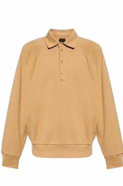 Givenchy beige Polo sweatshirt with logo