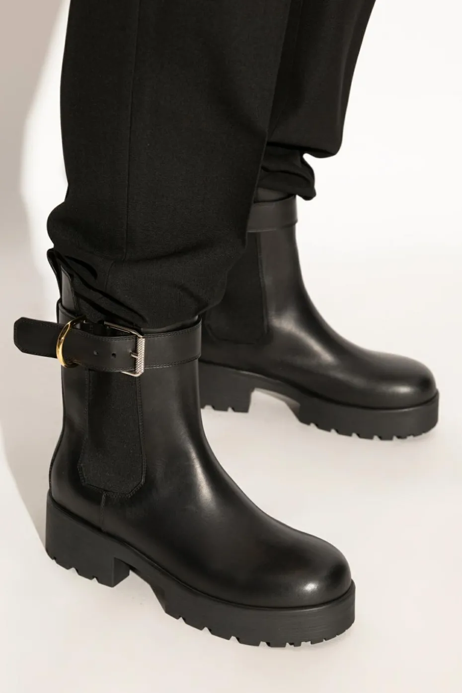 Givenchy BLACK Ankle boots with logo