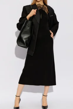 Givenchy BLACK Dress with lace trimming