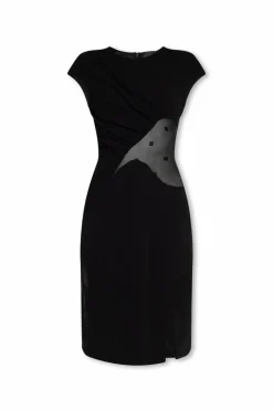 Givenchy BLACK Dress with sheer insert