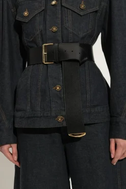 Givenchy BLACK Leather belt