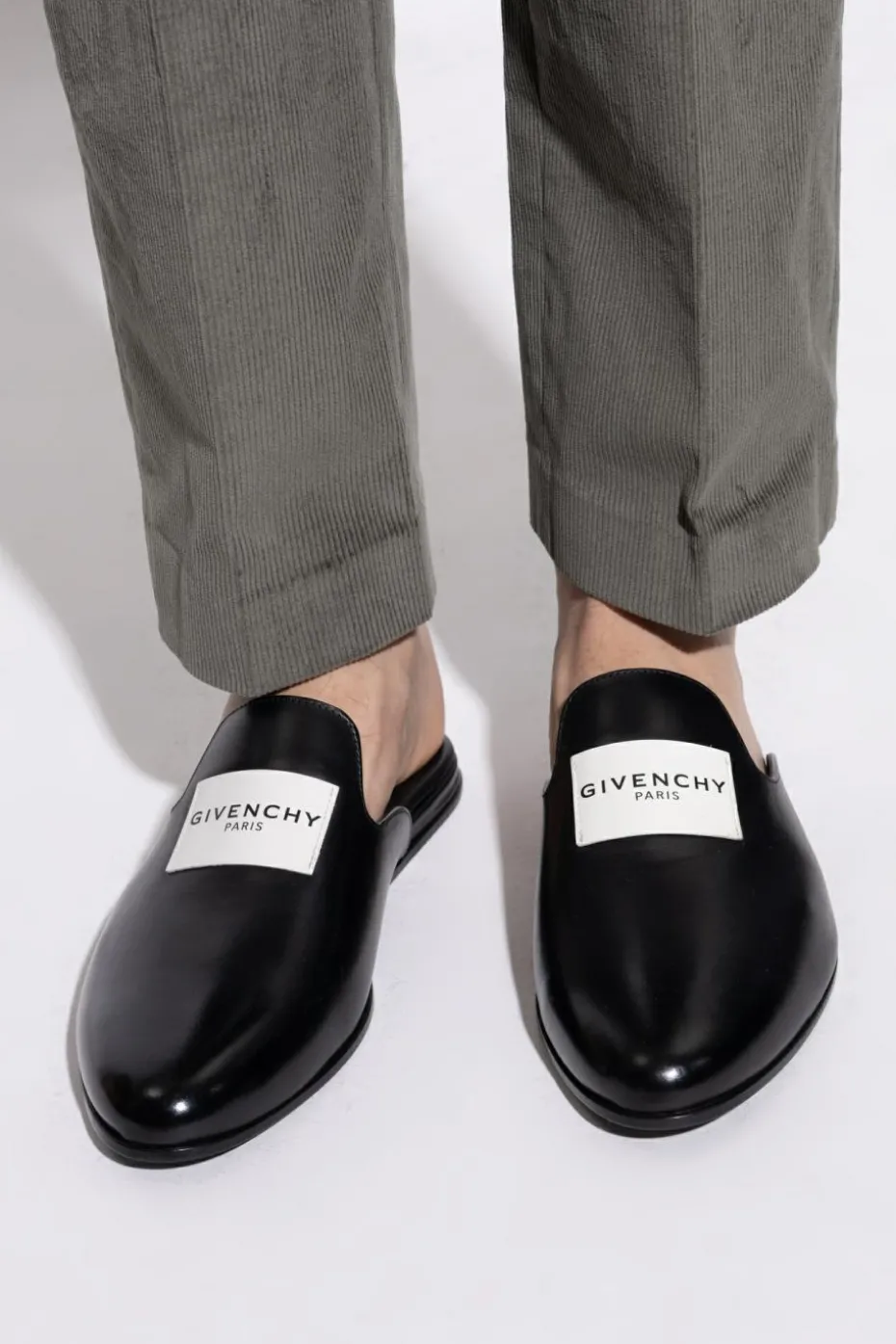 Givenchy BLACK Leather slides