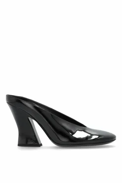 Givenchy BLACK Patent heeled mules