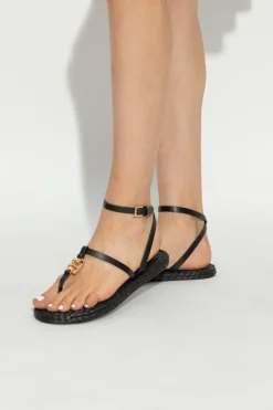 Givenchy BLACK Sandals 4G