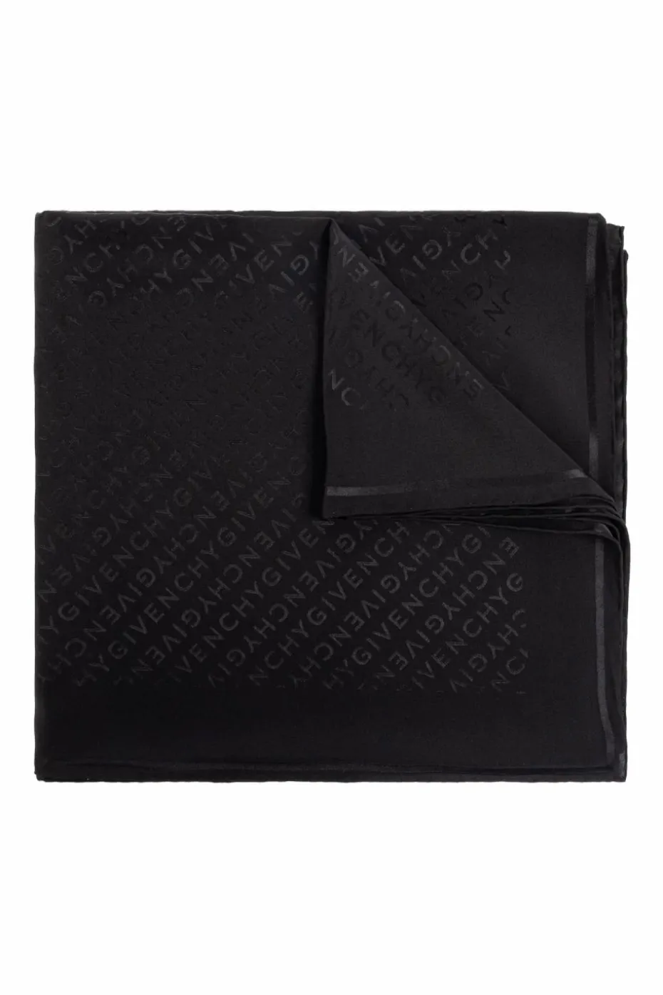 Givenchy BLACK Silk scarf