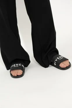 Givenchy BLACK Slides with logo