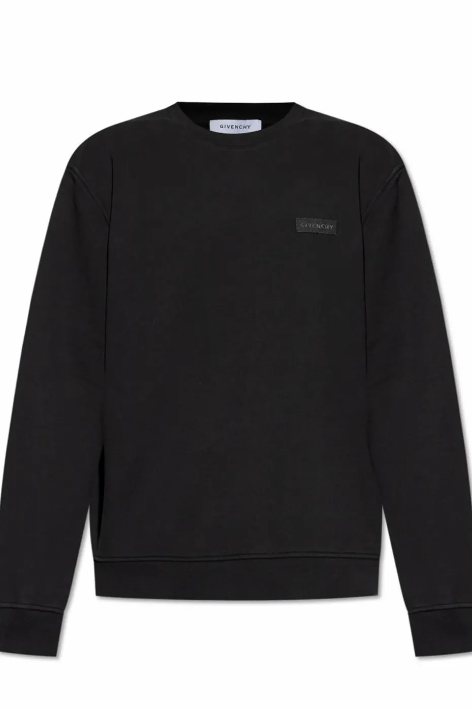 Givenchy BLACK Sweatshirt with logo patch
