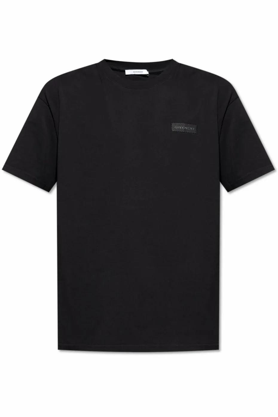 Givenchy BLACK T-shirt with logo patch