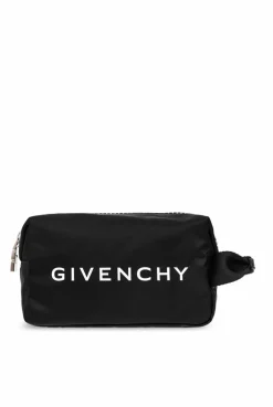Givenchy BLACK Wash bag with logo