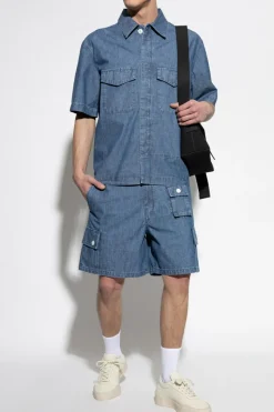 Givenchy BLUE Cargo shorts