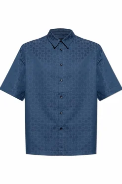 Givenchy BLUE Shirt with logo