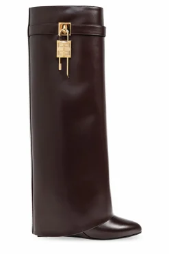 Givenchy BROWN Heeled boots `Shark`