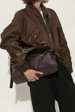 Givenchy BROWN Shoulder bag `Voyou Medium`